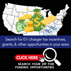 search for ev charger incentives